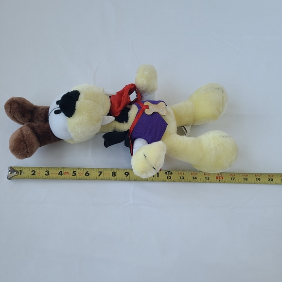 Vtg Garfield Odie Dracula Plush 16” Halloween Stuffed Animal Vampire Tongue Out - Picture 16 of 16